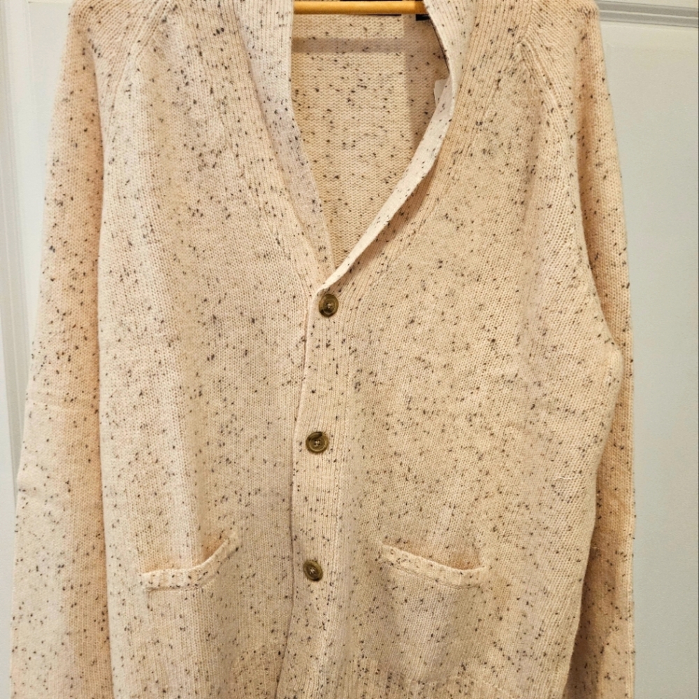SAKS FIFTH AVENUE Shawl Collar Sweater